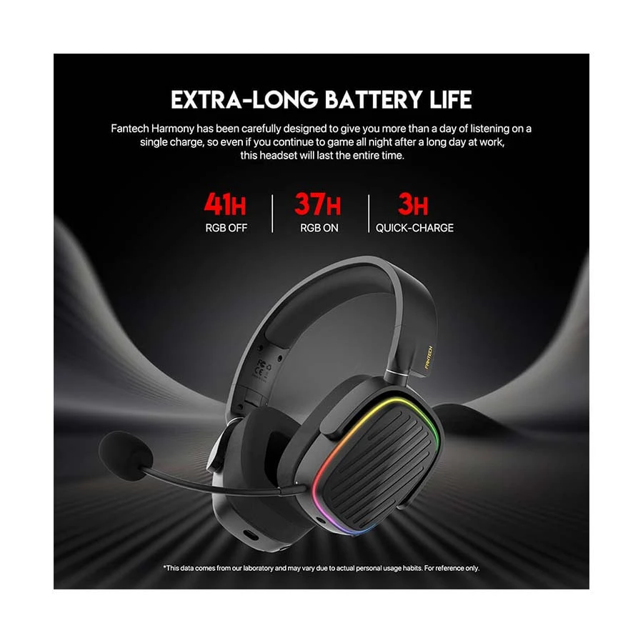 Fantech Harmony WHG02 Bluetooth Headphone Black