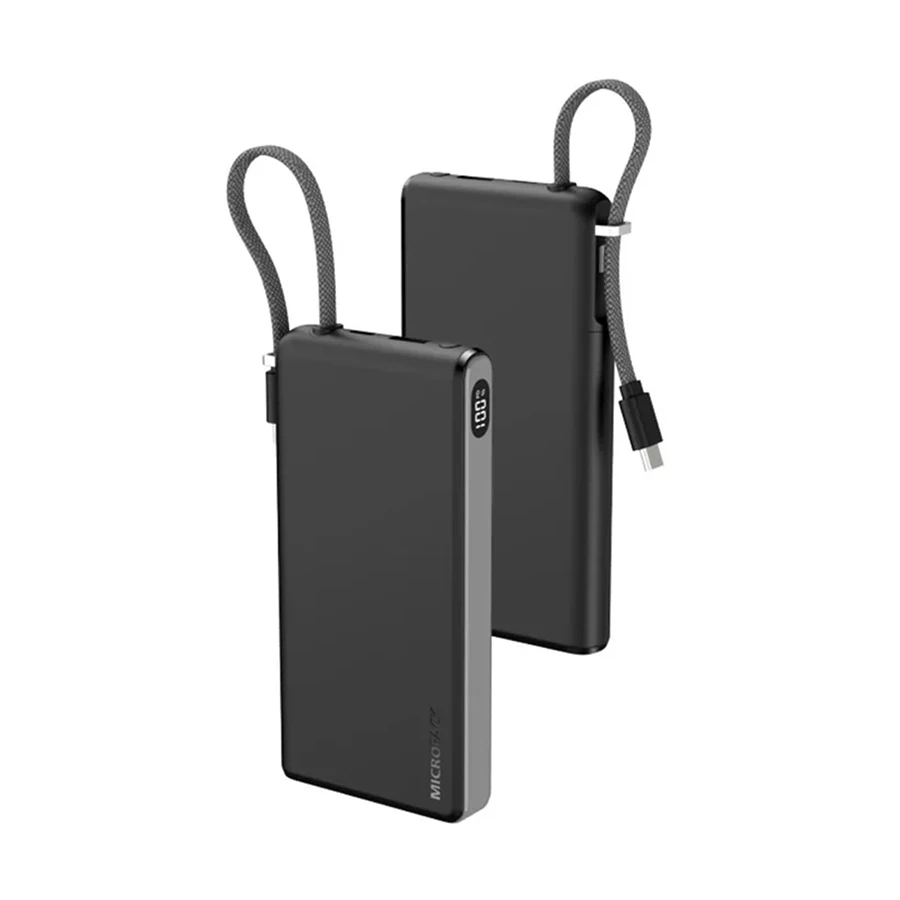 Micropack PB-C10 10000mAh 22.5W Power Bank with Digital Display Black