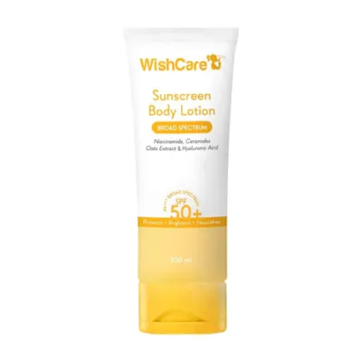 WishCare সানস্ক্রিন বডি লোশন SPF 50+ PA+++ 100 মিলি