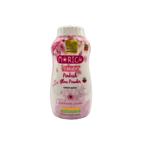 Bio Active Morich Sakura Pinkish Glow Translucent Powder 30g (Thailand)