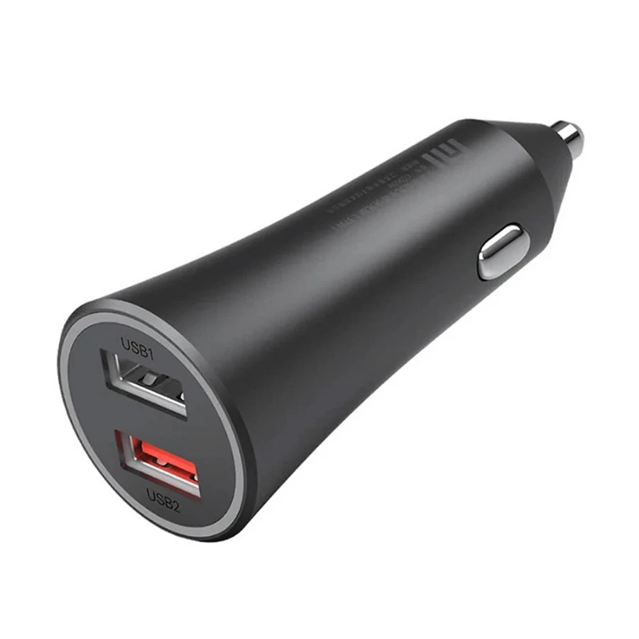 Xiaomi Mi 37W Dual USB Black Car Charger