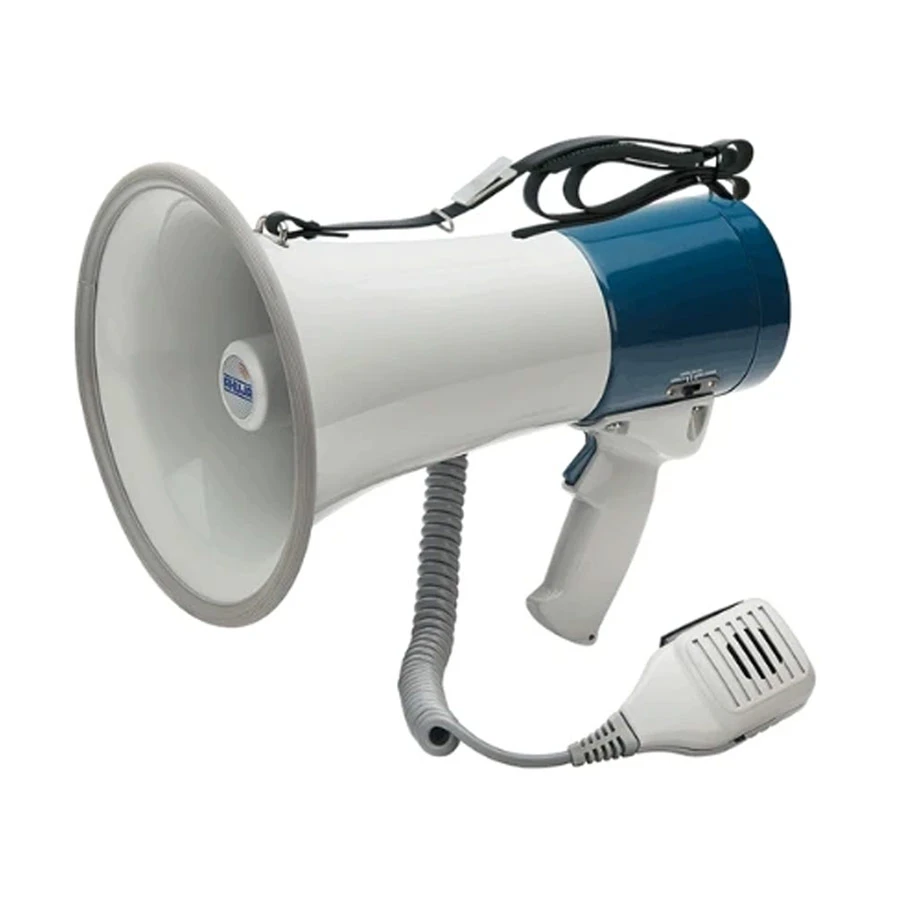 Ahuja AM-30SS 30W White & Blue PA Megaphone