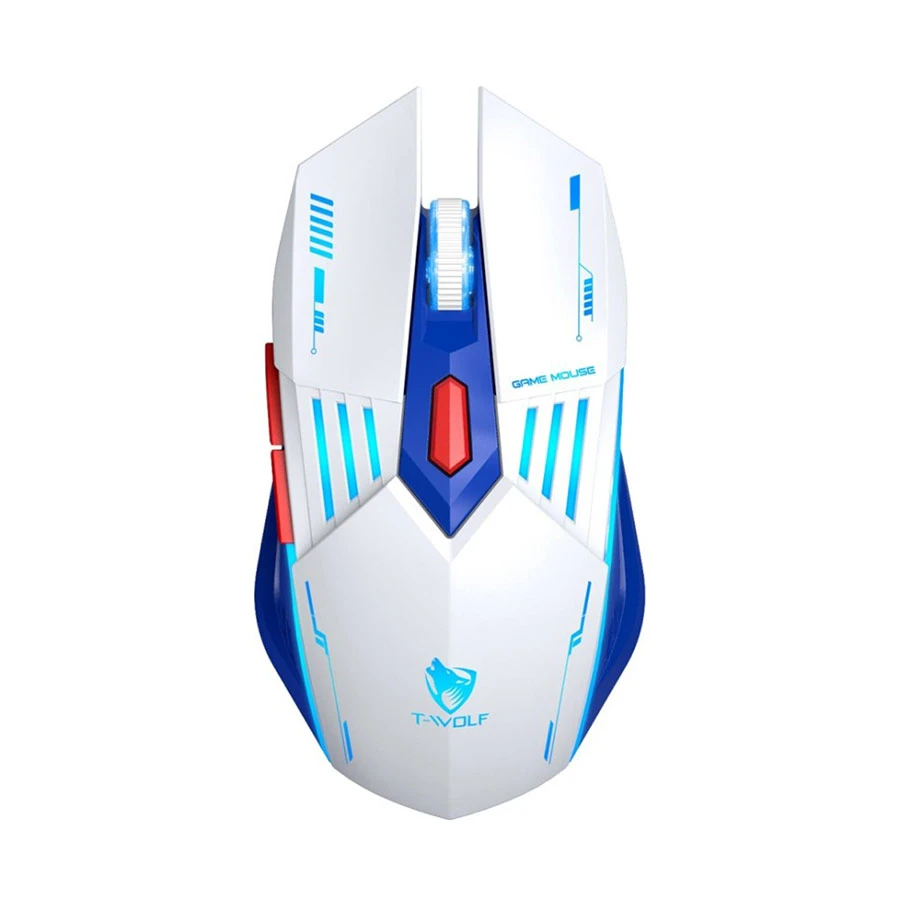 T-Wolf X7 RGB Multi Mode Gaming Mouse White