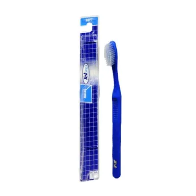 Tek Pro অ্যাঙ্গেলড সফট টুথব্রাশ - গাঢ় নীল