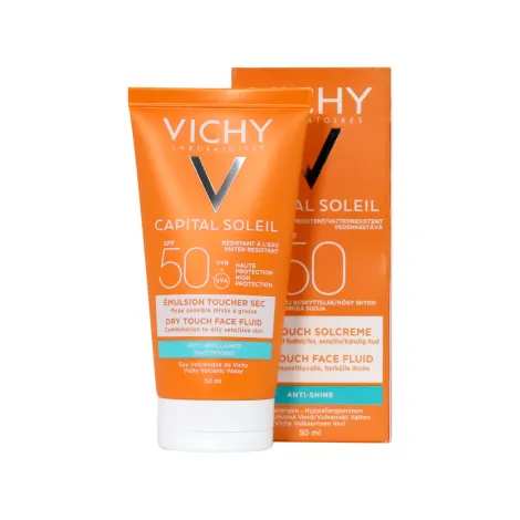 Vichy Capital Soleil ড্রাই টাচ ফেস ফ্লুইড SPF50 50ml