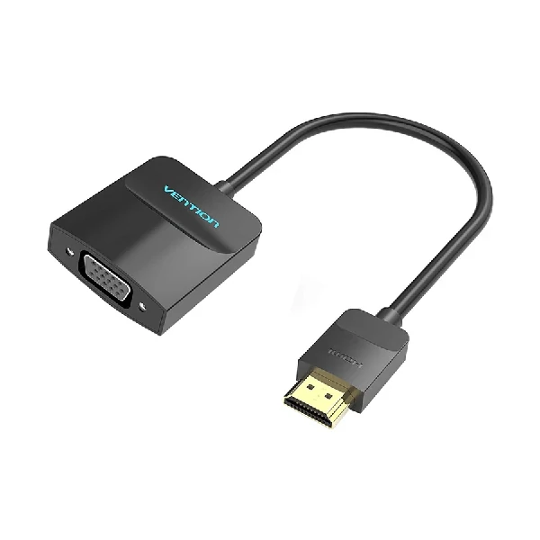 Vention 42154 HDMI Male to VGA Female 0.15 Meter Black কনভার্টার