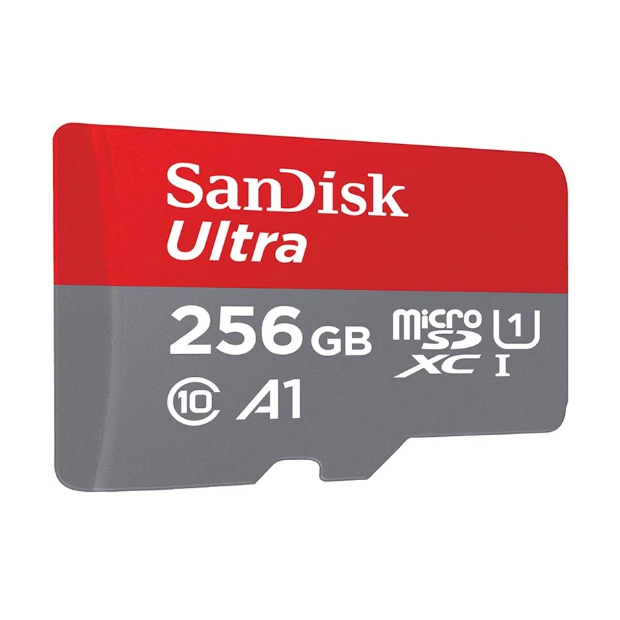 SanDisk Ultra SQUAC 256GB MicroSDXC UHS-I U1 Class 10 A1 Memory Card