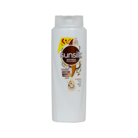 Sunsilk Natural Recharge Coconut Moisture Shampoo 600ml (Egypt)