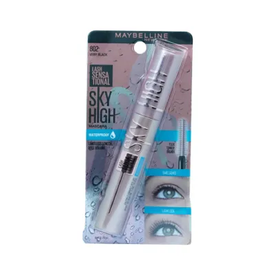 Maybelline Sky High ওয়াটারপ্রুফ মাস্কারা - 802 Very Black