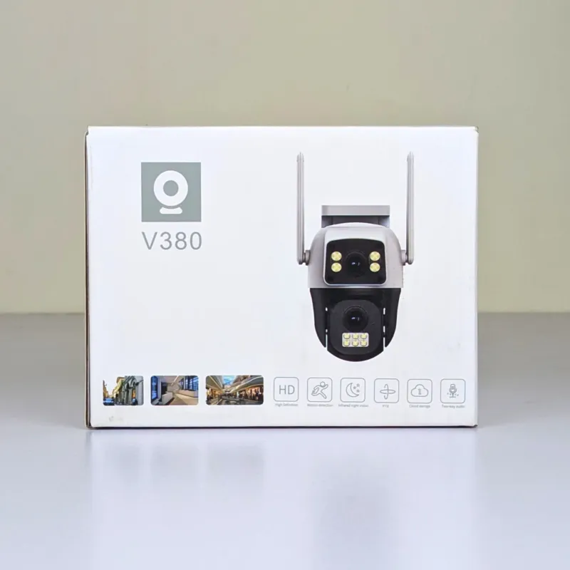 V380 ডুয়াল লেন্স ওয়াইফাই ক্যামেরা