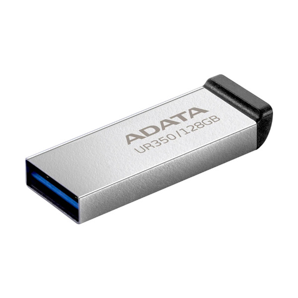 Adata UR350 128GB USB 3.2 ব্ল্যাক পেন ড্রাইভ।