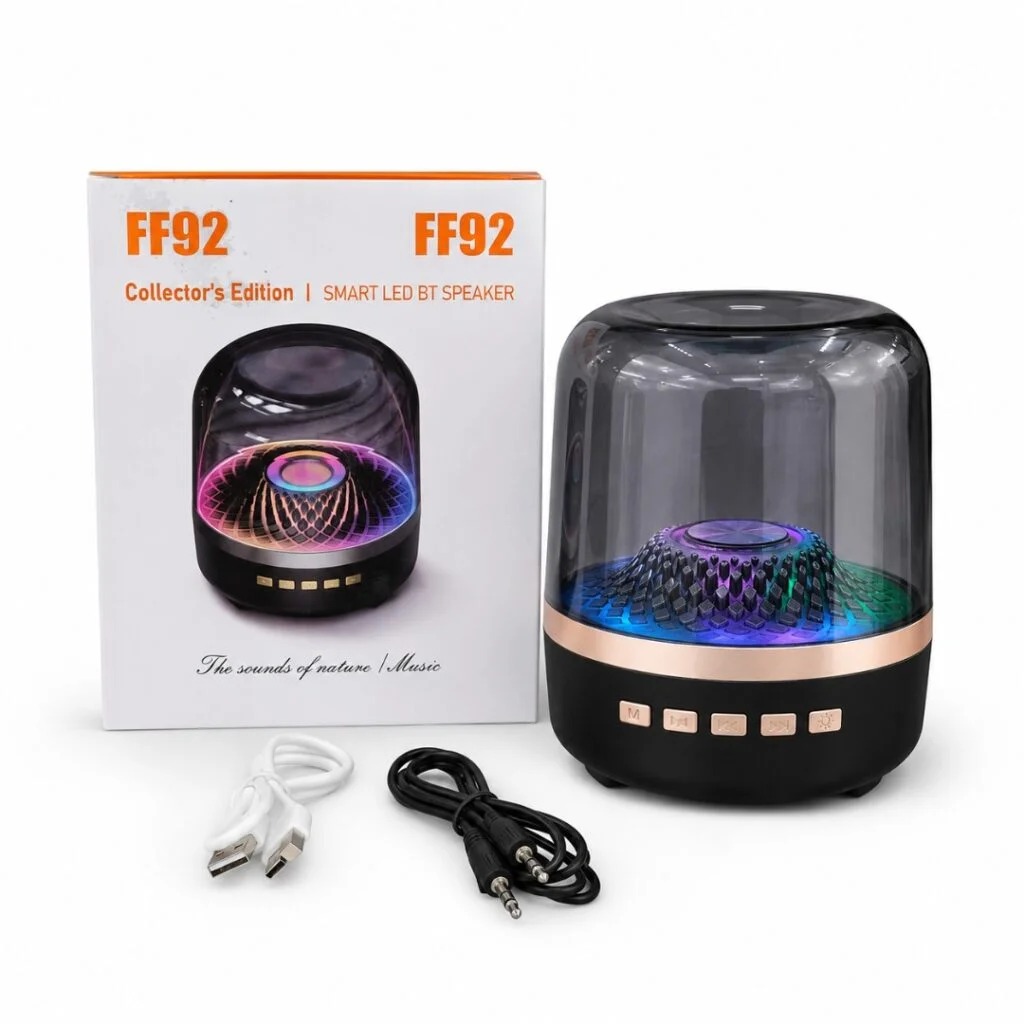 FF92 Mini Aura Bluetooth Speaker | Portable Wireless Speaker | Bluetooth 5.1