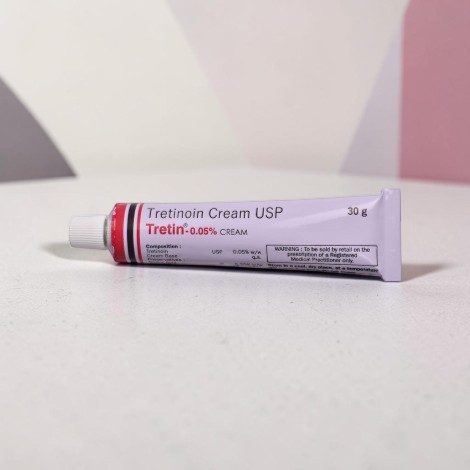 H&H Tretin Tretinoin 0.05% Cream USP 30g
