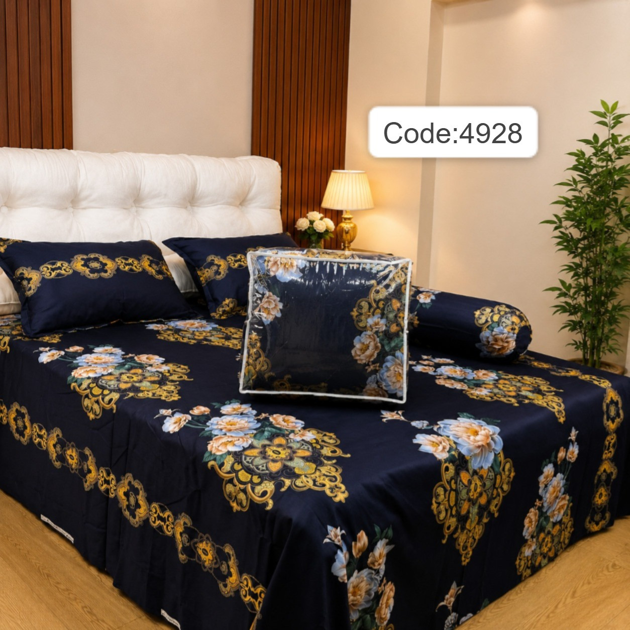 Winter Comforter Set, 5 Pieces, 10 oz Feather Touch Padding
