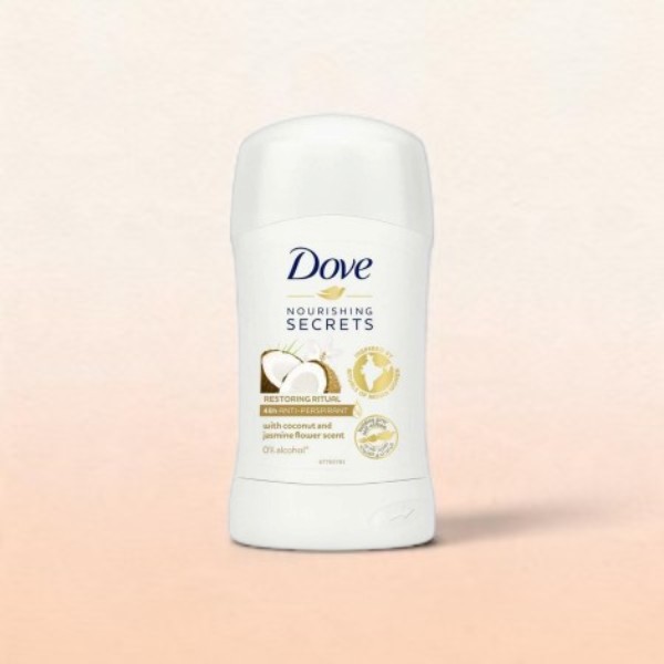 Dove Nourishing Secrets নারকেল ও জেসমিন সুবাসের অ্যান্টিপারস্পিরেন্ট স্টিক 40g