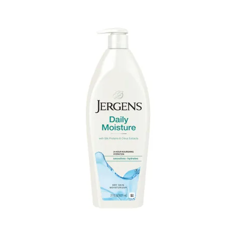 Jergens Daily Moisture ময়েশ্চারাইজার লোশন 621ml - শুষ্ক ত্বকের জন্য