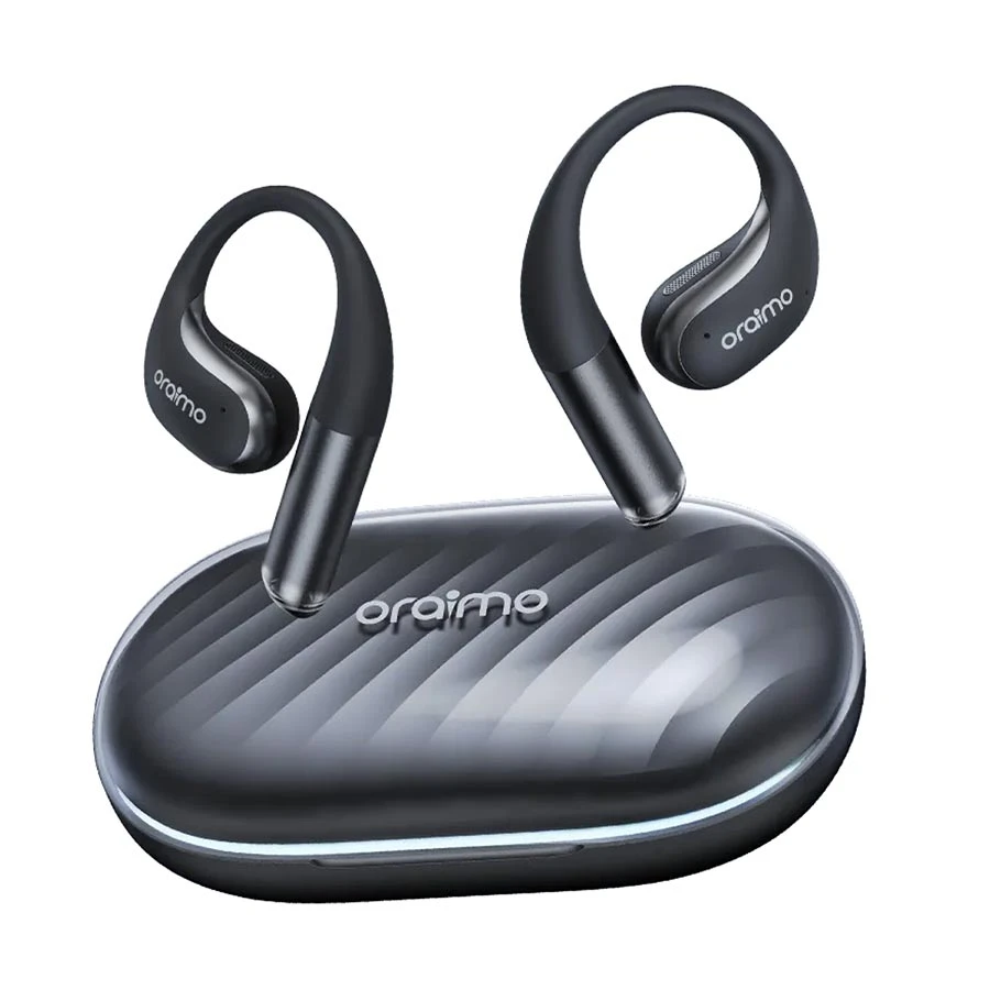 Oraimo SpaceArc x Burna Boy Graphite Gray Open-Ear TWS Earbuds