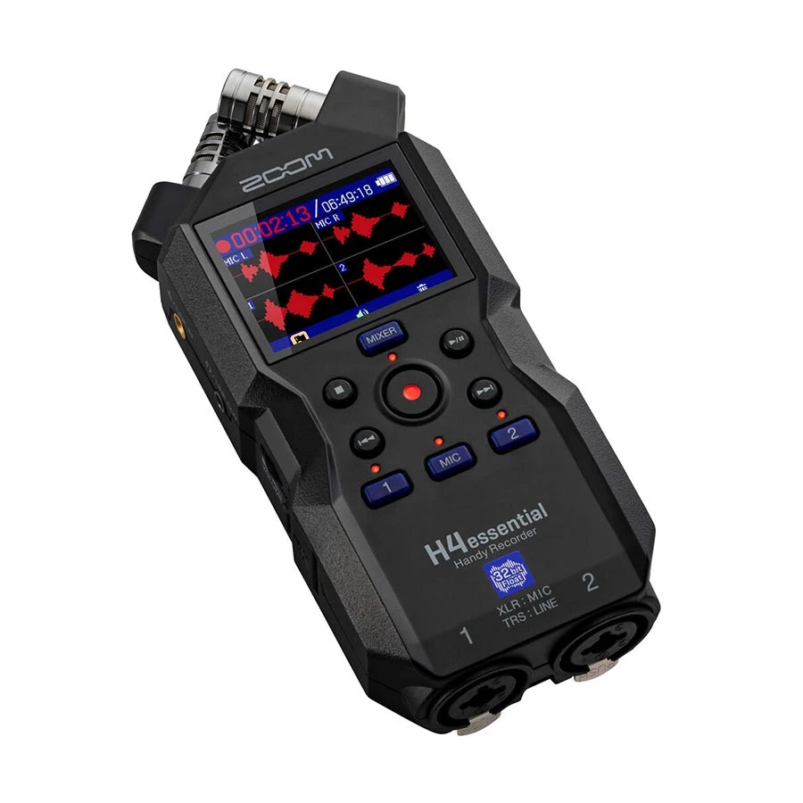 Zoom H4essential 4-Track 32-Bit Float Portable Audio Recorder