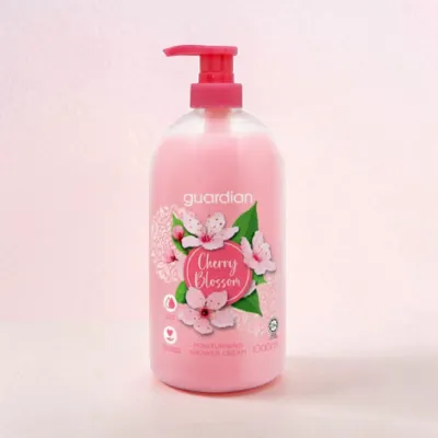 Guardian Cherry Blossom ময়েশ্চারাইজিং শাওয়ার ক্রিম 1000ml