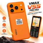 VMAX V55 PRO Max ফিচার ফোন – 2.8" HD ডিসপ্লে, 2500mAh, ডুয়াল সিম