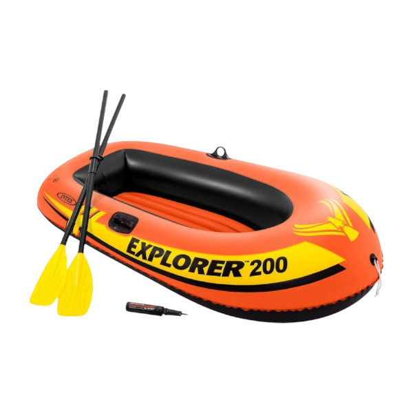 Intex Explorer 200 ইনফ্ল্যাটেবল বোট ২ জনের জন্য