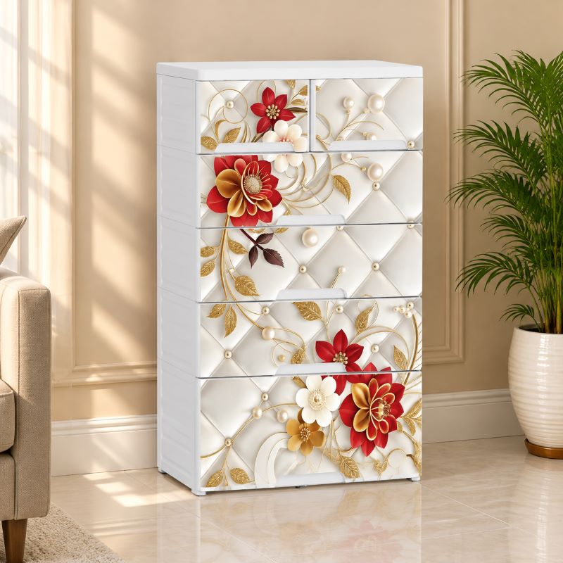 RFL ওয়ার্ডরোব ডাবল 5D KD Elite HD - Ornate