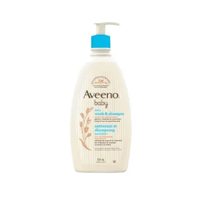 Aveeno Baby ডেইলি ওয়াশ ও শ্যাম্পু 532ml