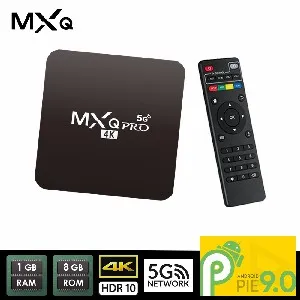 MXQ PRO 4K অ্যান্ড্রয়েড স্মার্ট TV বক্স (IPTV, Kodi, YouTube, Play Store)