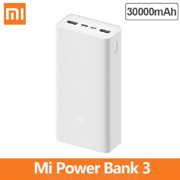 Xiaomi Power Bank 3 30000mAh 18W পাওয়ার ব্যাংক