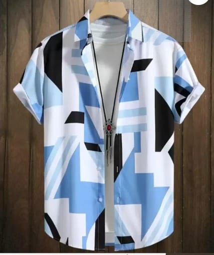 Men's Half Sleeve Cotton Shirt for Summer, M to XXL