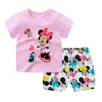 Baby Pure Cotton T-Shirt and Pant Combo Set, 6M to 18-24M