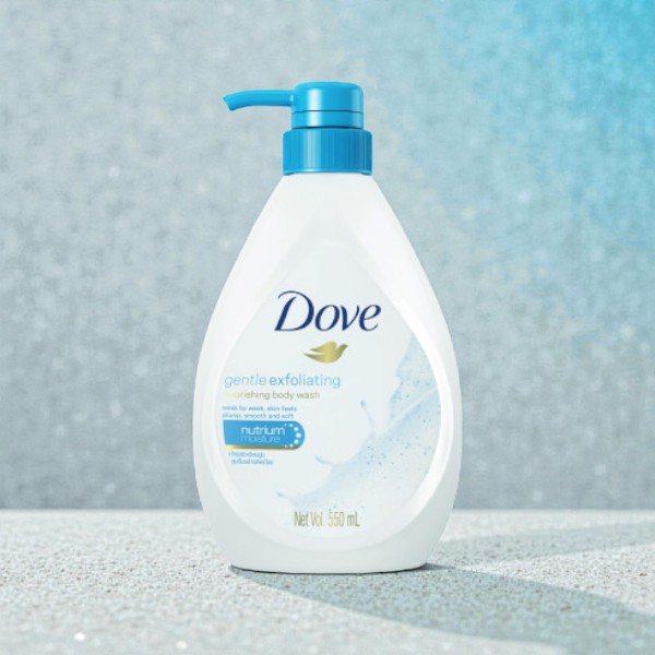 Dove জেন্টল এক্সফোলিয়েটিং নারিশিং বডি ওয়াশ 550ml