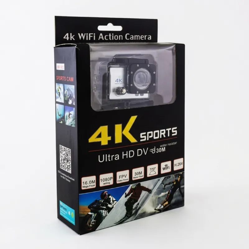 4K স্পোর্টস Ultra HD DV 30M অ্যাকশন ক্যামেরা