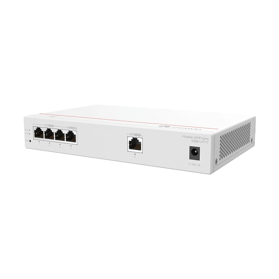 Huawei S380-L4T1T 5 Port, 512MB RAM, Gigabit Ethernet eKit Router