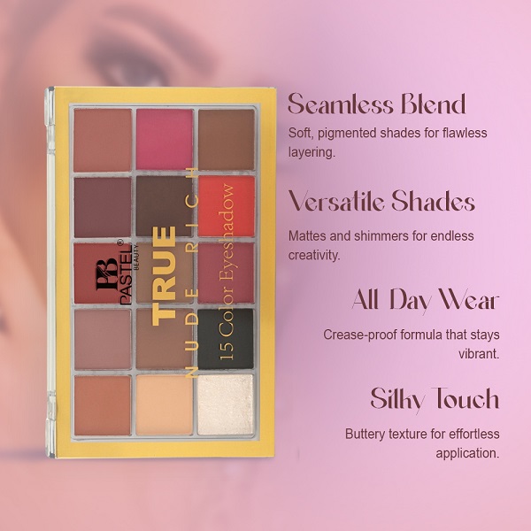 Pastel Beauty True Nude Rich আইশ্যাডো প্যালেট