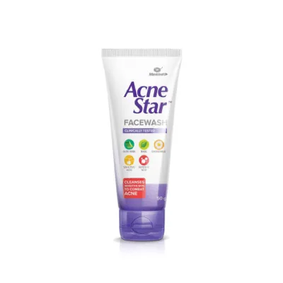 Mankind Acne Star ফেস ওয়াশ 50g