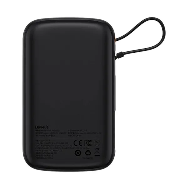 Baseus Qpow Pro PPQD060001 10000mAh 20W Lightning ও Type-C পাওয়ার ব্যাংক (কালো)