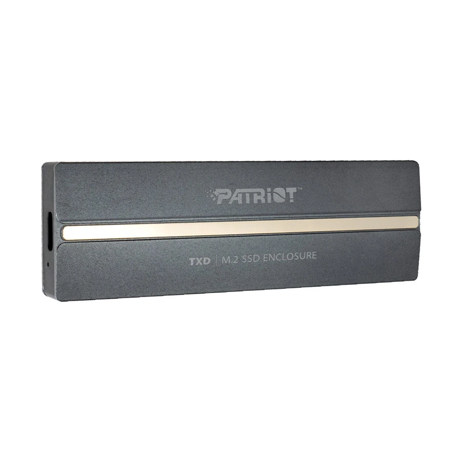 Patriot TXD NVMe 10Gbps USB Type-C Gray SSD Enclosure