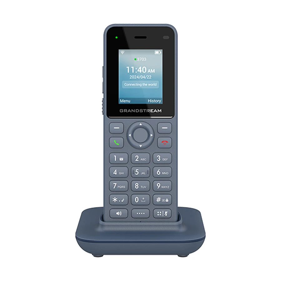Grandstream WP816 2-Line Cordless Wi-Fi 6 IP Phone Blue