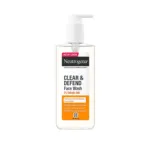 Neutrogena Clear & Defend 2% স্যালিসাইলিক অ্যাসিড ফেস ওয়াশ 200ml