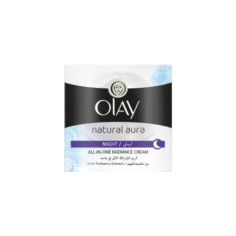 Olay Natural Aura All In One নাইট ক্রিম 50g