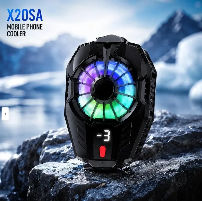 EAGET X20SA সেমিকন্ডাক্টর মোবাইল ফোন কুলার RGB