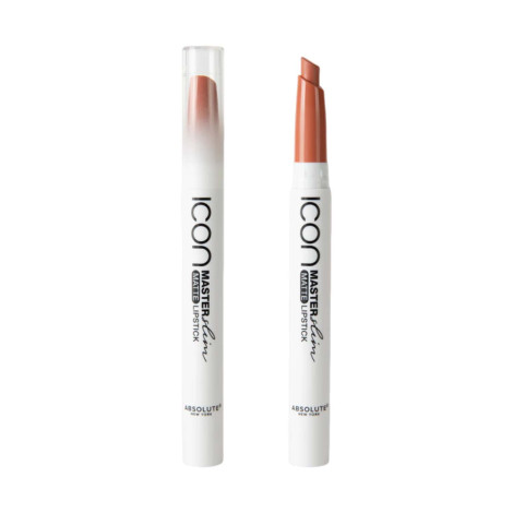 Absolute New York Icon Master Slim Matte Lipstick - MLSS12 Coral Beige (China)