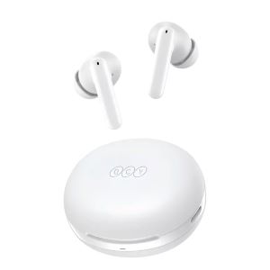 QCY T13 ANC 2 ট্রুলি ওয়্যারলেস ইয়ারবাডস – সাদা রঙ