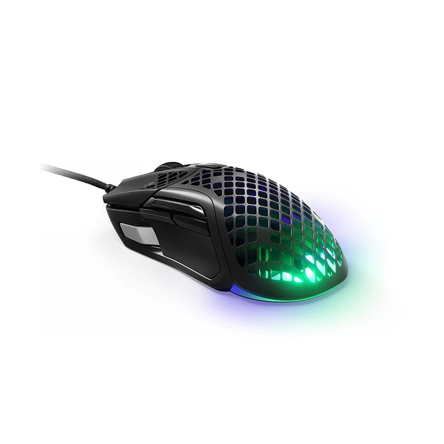 SteelSeries Aerox 5 RGB Wired Ultra Lightweight Black Gaming Mouse