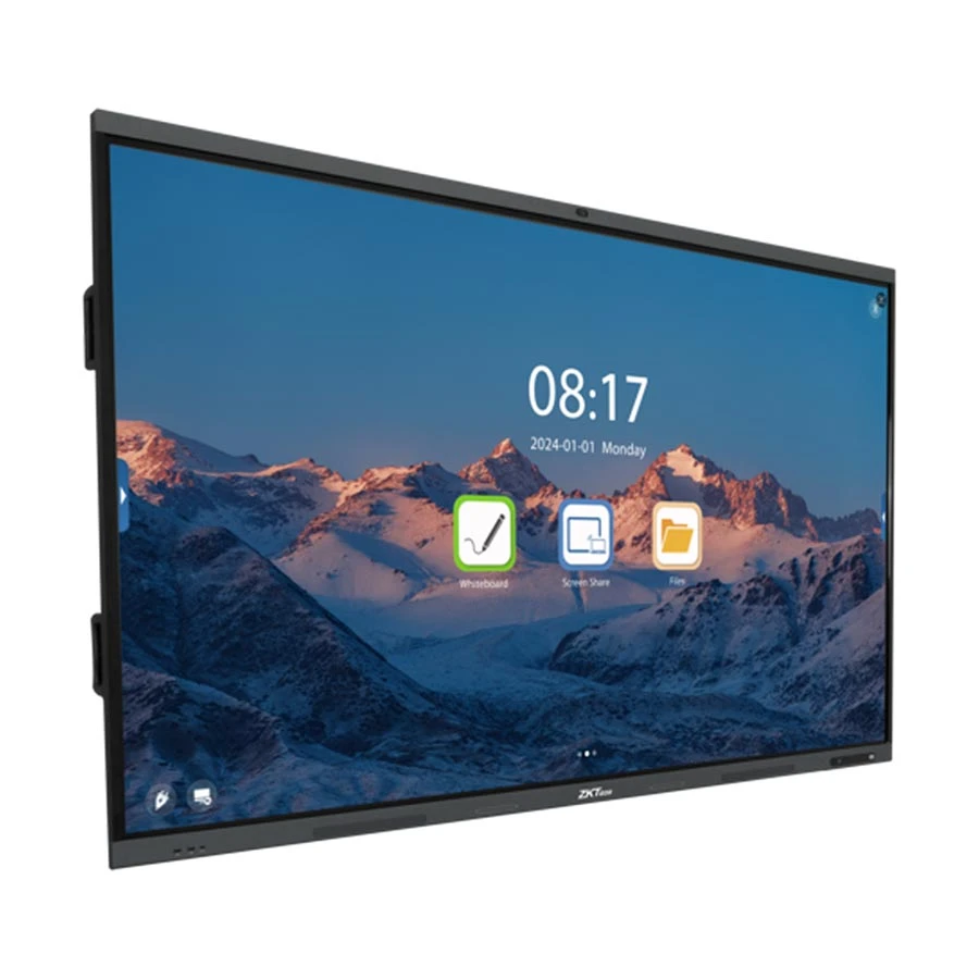 ZKTeco SC02-I386A 86 Inch 4K Interactive Flat Panel with 48MP Camera