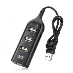 4 পোর্ট USB 2.0 হাব হাই স্পিড ক্যাবল