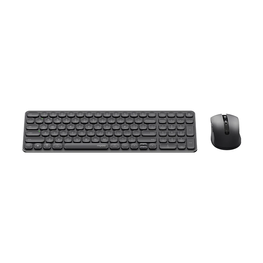 Rapoo 9350S (Dual Mode) Dark Grey Ultra-slim Keyboard & Mouse Combo