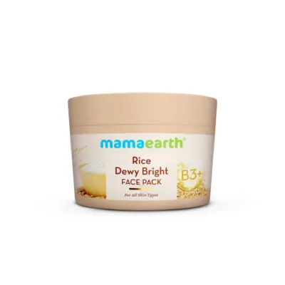 Mamaearth Rice Dewy Bright ফেস প্যাক 200 গ্রাম
