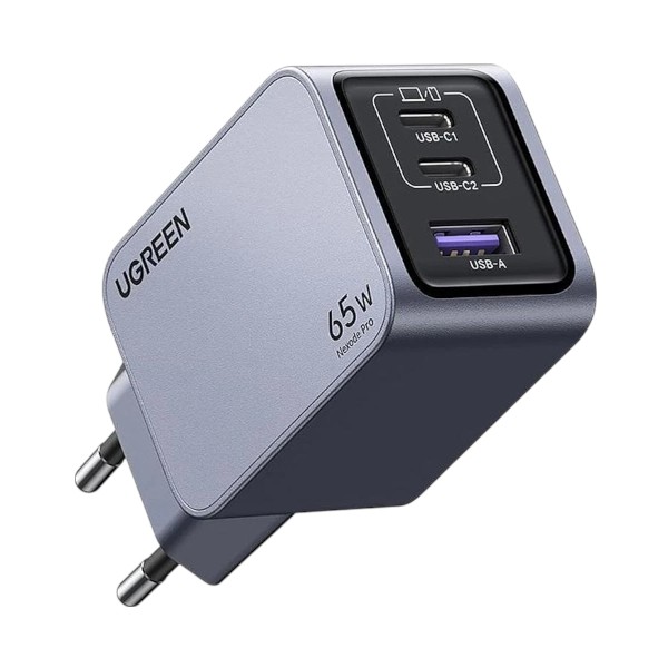 ইউগ্রিন নেক্সোড প্রো X755 USB & ডুয়াল USB-C 65W GaN চার্জার